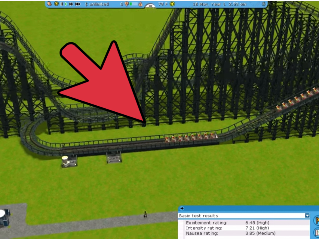 roller coaster tycoon 1 game